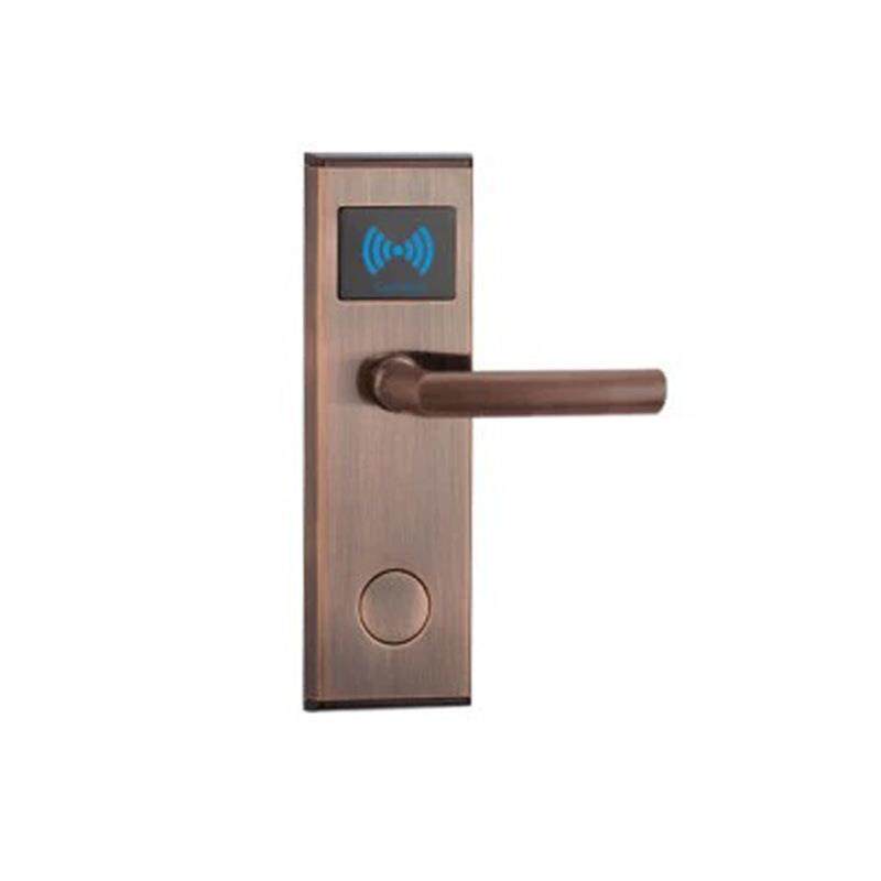 酒店公寓民宿IC智能锁/家用多功能大门房间玻璃指纹门锁懒人专用