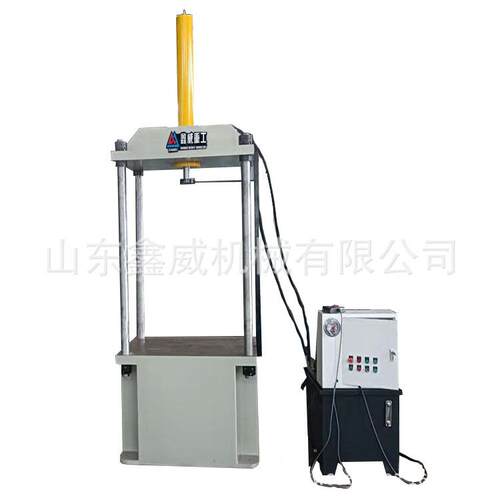 小型100吨200吨柱式压力机皮毛皮革压装成型油压机二梁四柱液压机