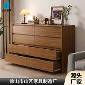 斗柜卧室简约现代储物柜子八斗柜收纳柜家用客厅靠墙抽屉柜五斗橱