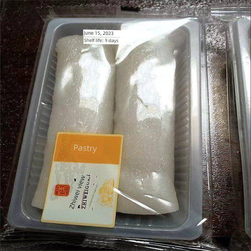 杭州特色传统糕点小吃红豆糯米糕饺子手工零