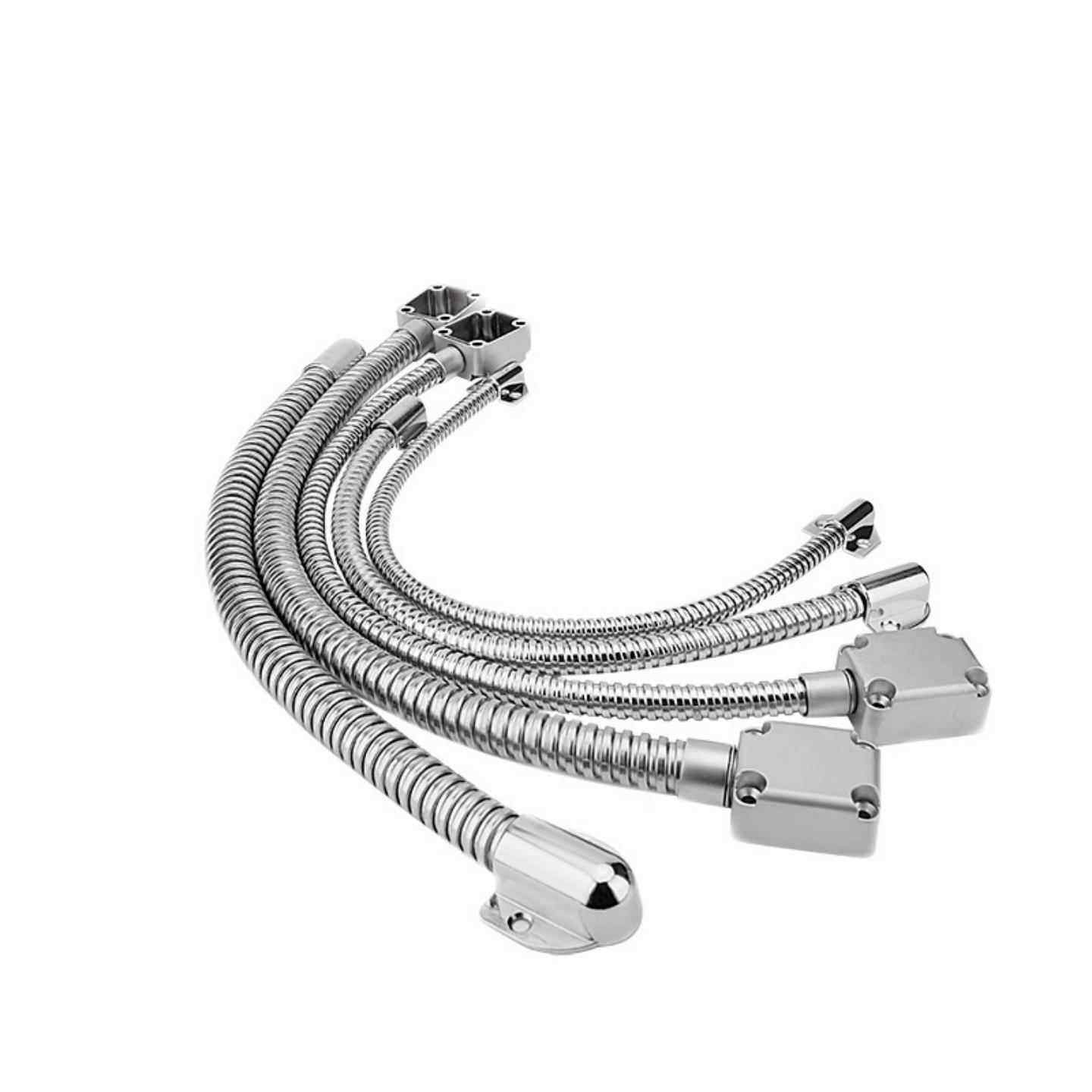 不锈钢门禁过线器 门窗过线管 金属明装防夹护线管 长度可订做,电子/电工,门禁机,淘宝优惠券,粉丝福利购,淘宝优惠卷