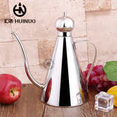 304不锈钢油壶 防漏油壶可控油壶防尘瓶酱油醋壶长嘴油壶 厨房欧式