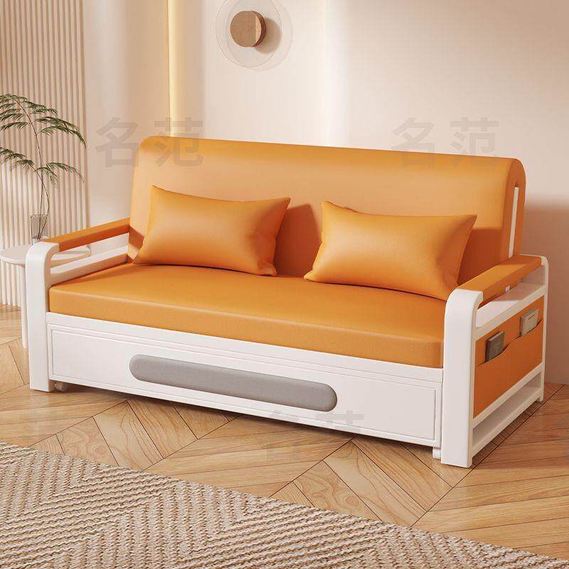 单人沙发床折叠两用2026年新款客厅折叠床小户型阳台多功能伸缩床