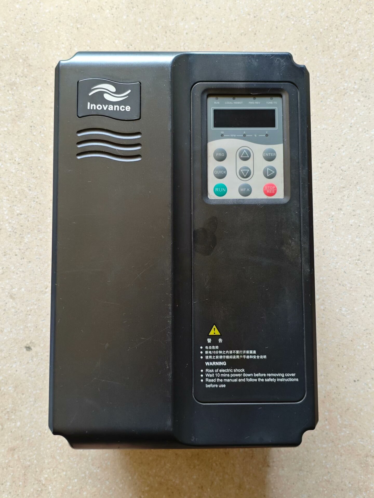 汇川变频器 MD320NT11GB 拆机，实物拍摄，功能正常