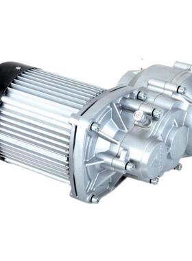 尤奈特永磁直流无刷电机BM1424HQF-14A-1500W60V电动微型轿车电机