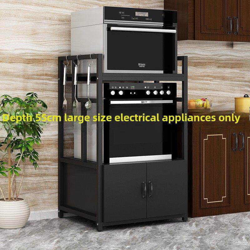 厨房架嵌入式蒸汽烘箱消毒柜洗碗机储物架大型海石烤箱器具架