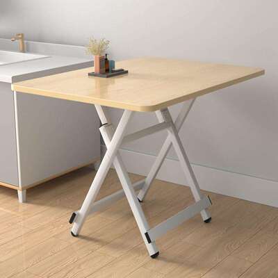 叠子桌子出租屋桌子租房家用餐桌摆摊便携户RA1232外宿舍吃折饭桌