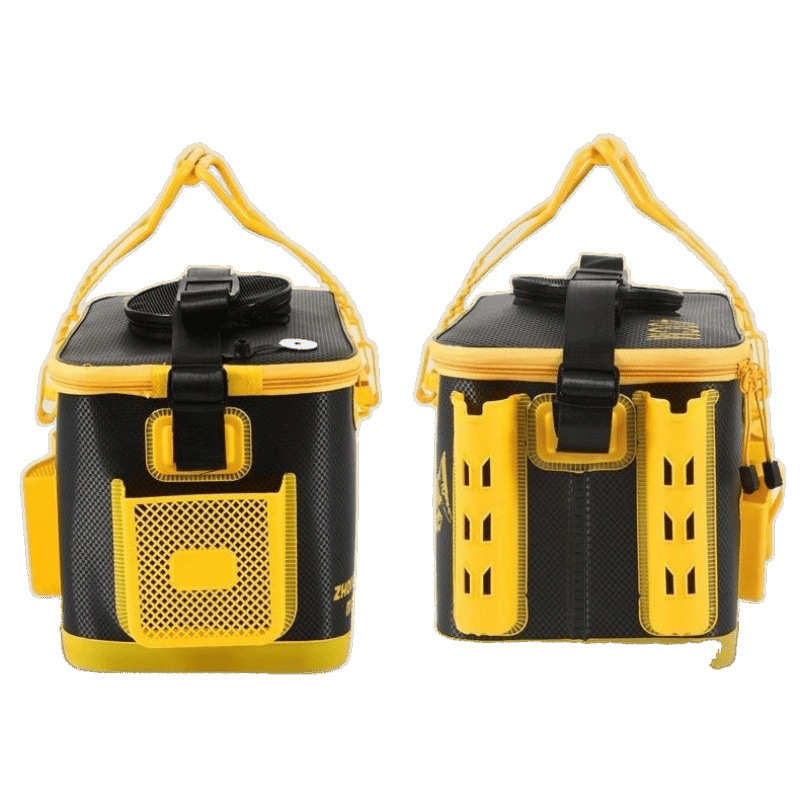 新款多功能EVA加厚鱼护桶活鱼鱼桶钓鱼成型鱼箱装鱼钓桶饵料