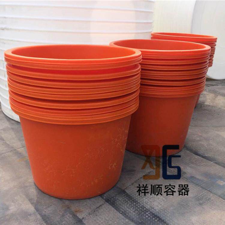 M-600L水缸圆桶600升开口塑料圆桶塑胶敞口桶工业耐酸碱塑料桶