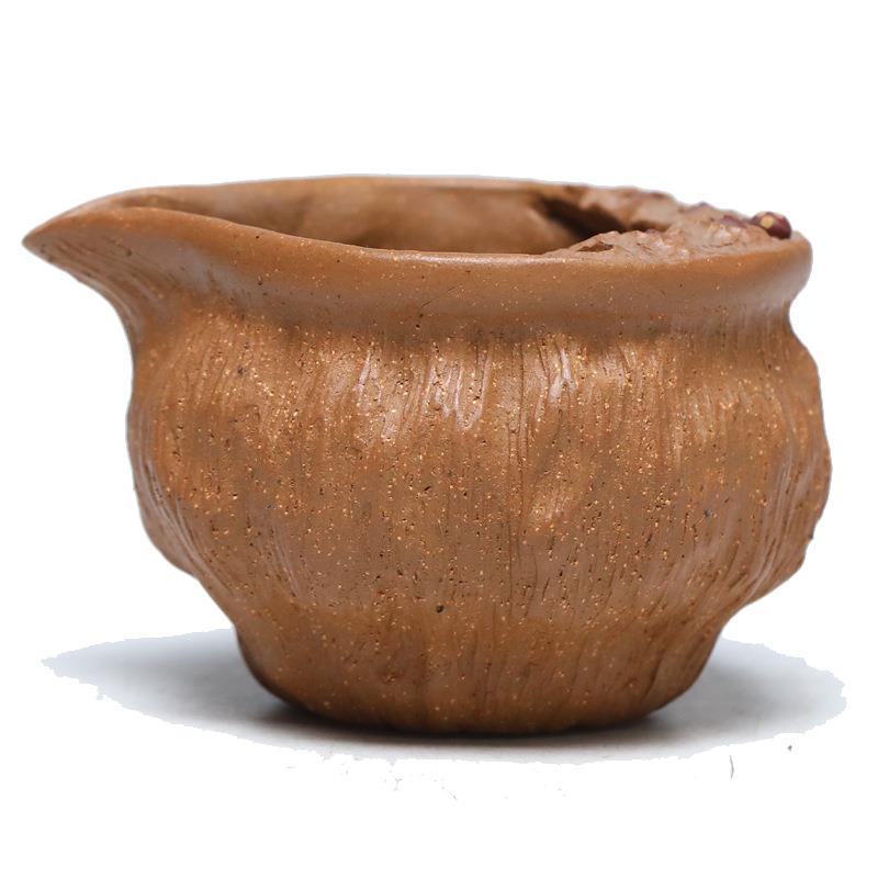 一件宜兴紫砂分茶器手工制作莲蓬公道杯功夫茶具配件茶海