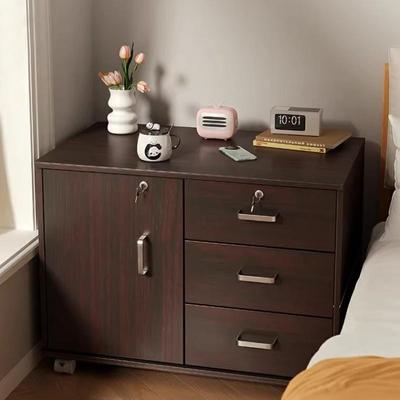 档案柜办公桌下带锁信息柜储物柜抽屉柜打印机柜桌边柜落地低柜