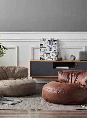 7K懒人沙发单人小户型躺椅榻榻米客厅阳台人类狗窝休闲椅小沙发