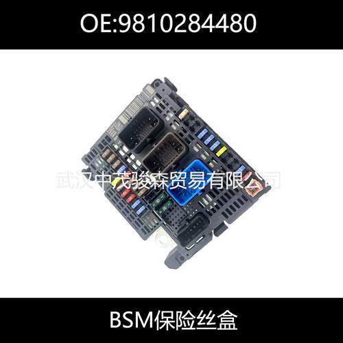 9810284480Z07适用标致雪铁龙BSM保险丝盒