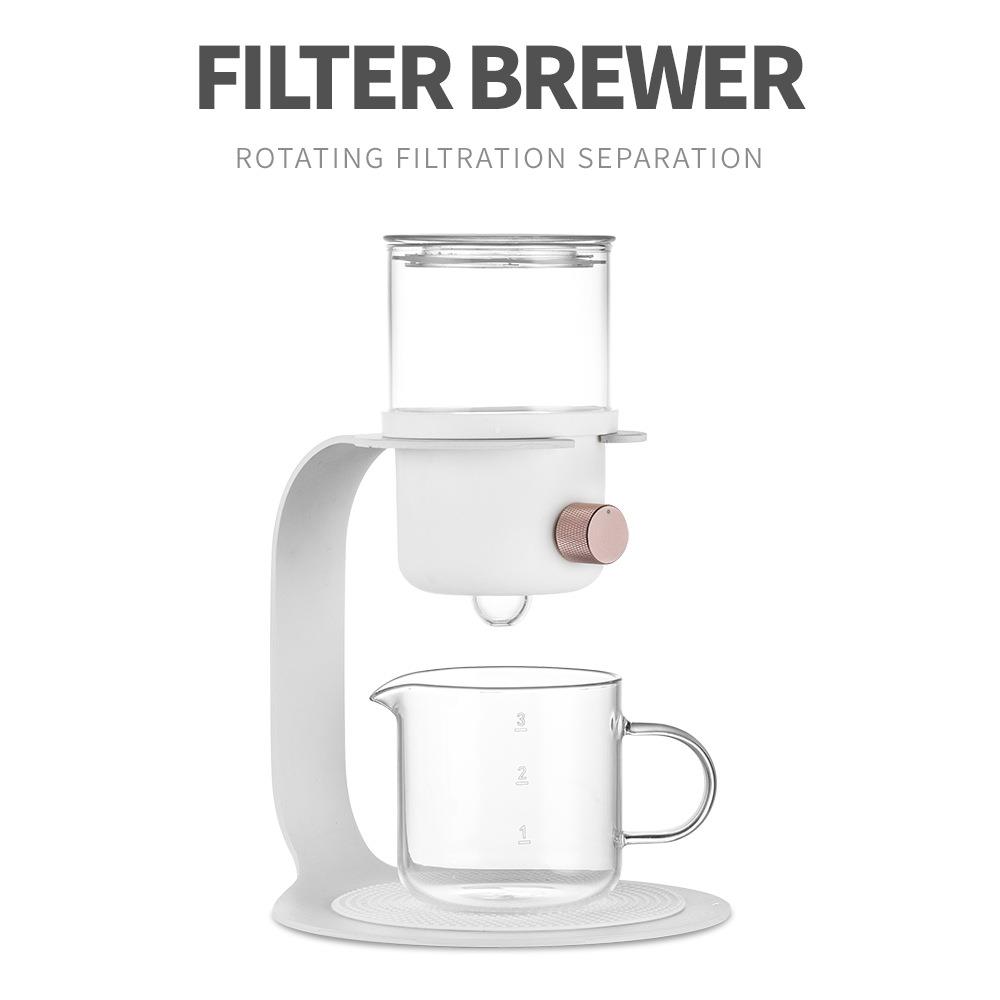 贞点厂家 小可茶具套装 多功能泡茶壶 可冲茶可冲咖啡 滴滤咖啡壶