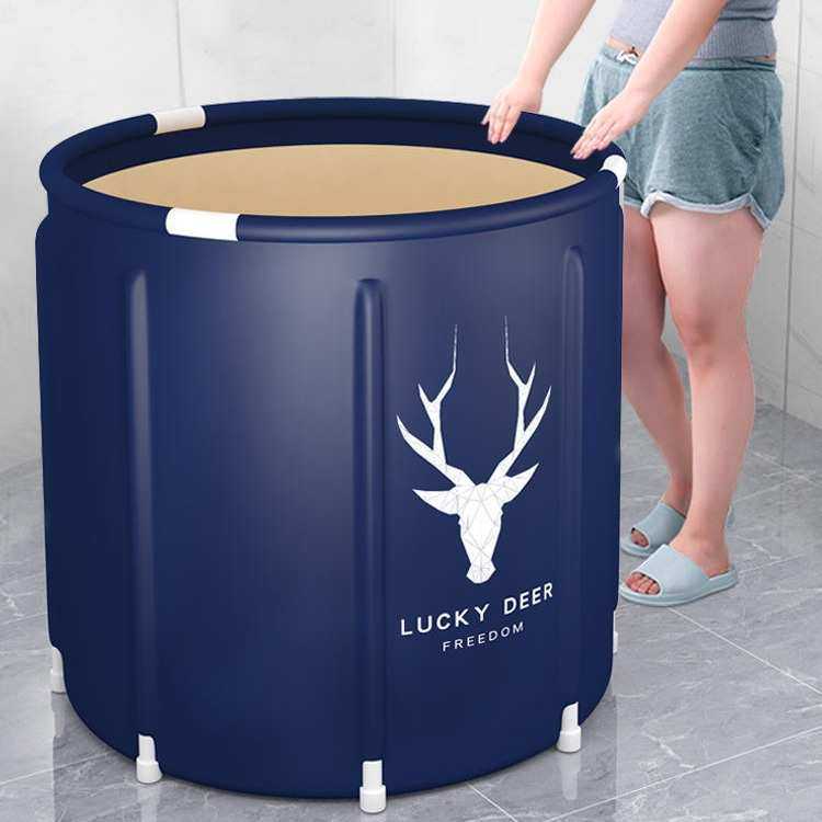 幸运鹿泡澡桶大人可折叠洗澡桶家用全身浴桶洗澡盆成人沐浴桶浴缸,家庭/个人清洁工具,沐浴桶/沐浴盆,淘宝优惠券,粉丝福利购,淘宝优惠卷