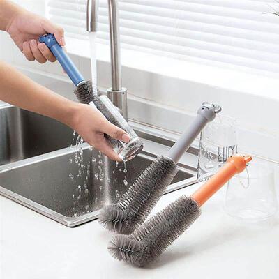 Bottle Brush Cleaning Set Handle Bottle Cleaner for Washing
