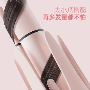 新款 全自动卷发棒32mm懒人持久定型慵懒大卷28直发梳多三合一