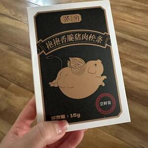 蔡澜花花世界抱抱香脆猪肉松条15g尝鲜装