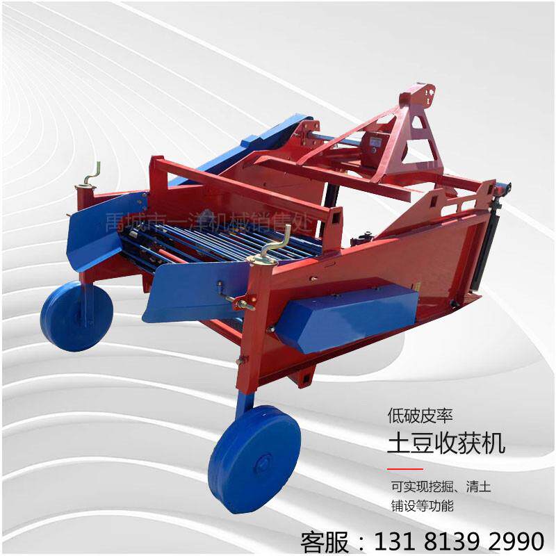 新款加固土豆收获机 四轮拖拉机带红薯地蛋收 挖洋芋魔芋机器