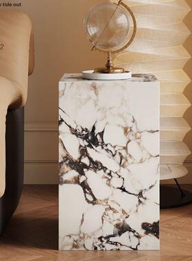 Borgley板岩大理石雕塑基础桌酒店俱乐部入口样板间基础展示桌