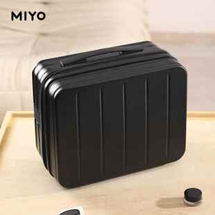 正品 可套杆便携手提箱收纳行李拉箱14寸洗 你MIYO小型迷化妆女新款