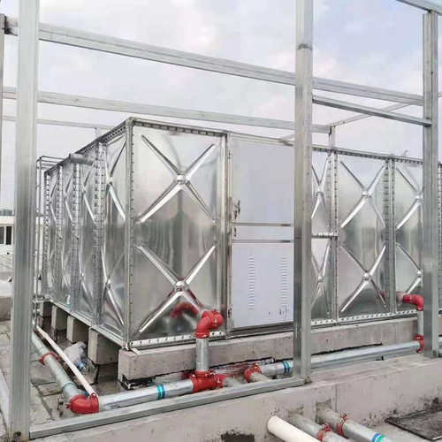 2023304不锈钢水箱长方形消防水箱生活水箱保温水箱大型水塔蓄水