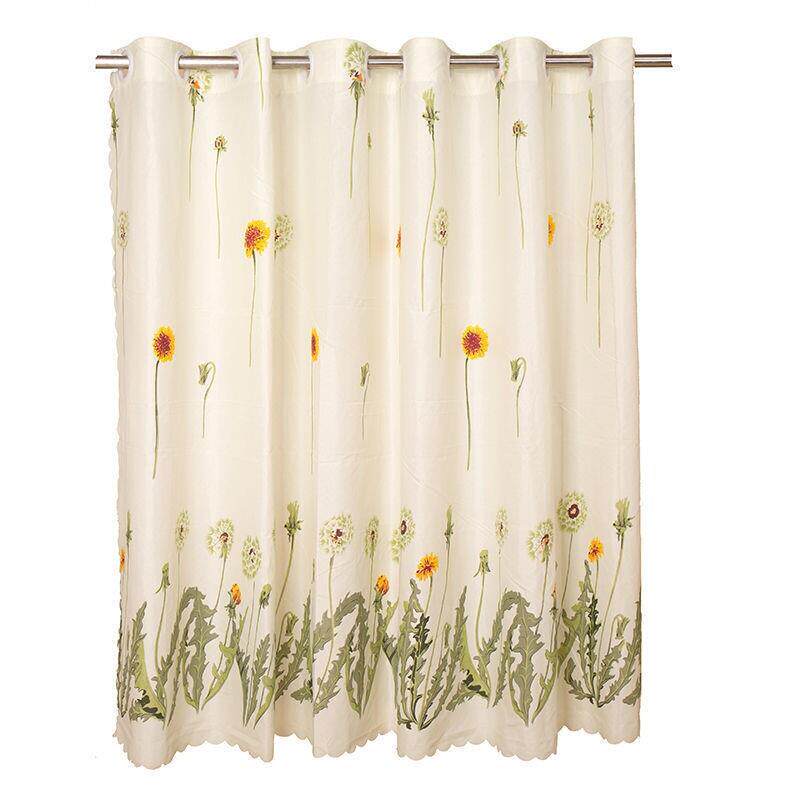 简易窗帘成品特价清仓包邮小窗租房宿舍便宜半遮光短帘半帘窗帘布