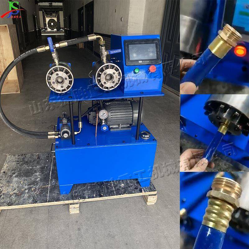 数控软轴软管扣压机小型多用途卫浴管压管机塑料管PE管扣合机