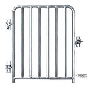 猪圈门猪栏门砖砌水泥育肥保育栏门牛羊圈舍围栏配件养猪场猪栏门