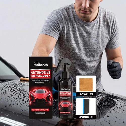 HOMONTH Car Coating Spray: Provides a durable, long-lasting