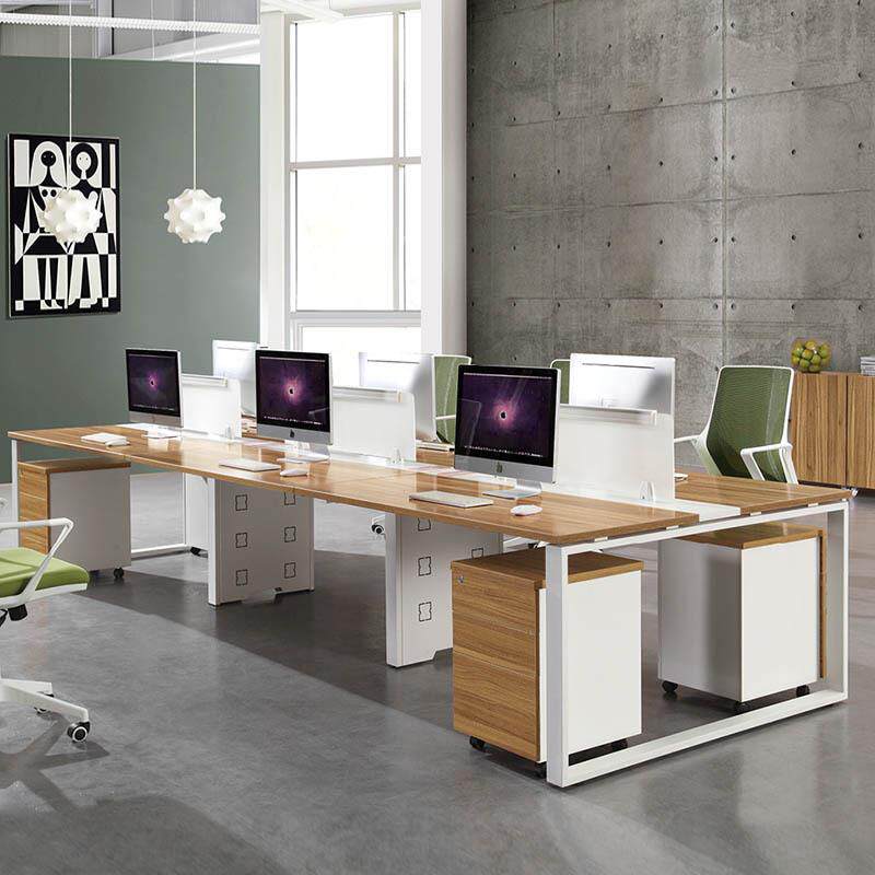 上海办公家具办公桌电脑桌椅二人四人六人位职员组合台式环保