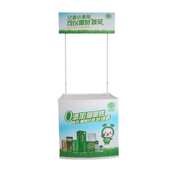 塑料超市展示台广告台pp折叠桌展示架促销 组装 促销 pvc架子便携式