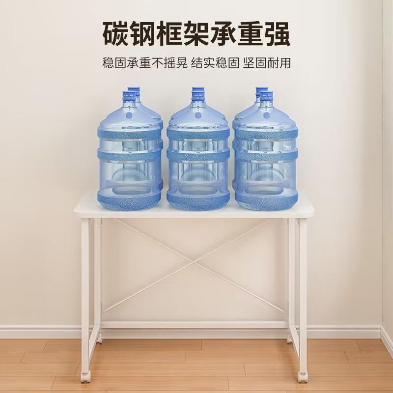 可移动滑板书桌电脑桌家用学习桌椅写字折叠桌卧室床边折叠缝隙桌