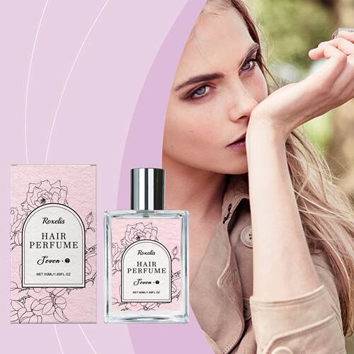Rose-scented Hair Mist Perfume, Body Fragrance with Light an