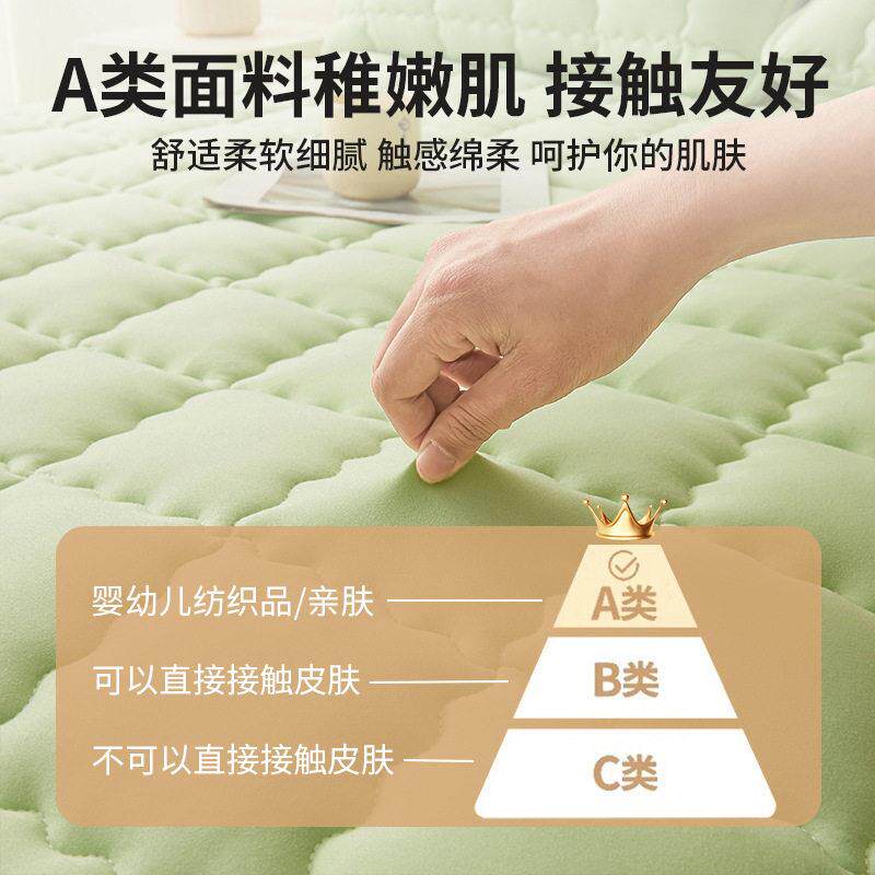 A类夹棉床生垫家用卧室软垫818床垫子垫宿舍学人防褥滑遮盖物被薄