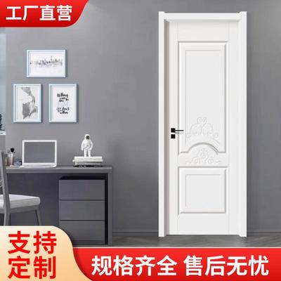 实木复合门免漆门房间门卧室门平开门家装门简约静音无漆门