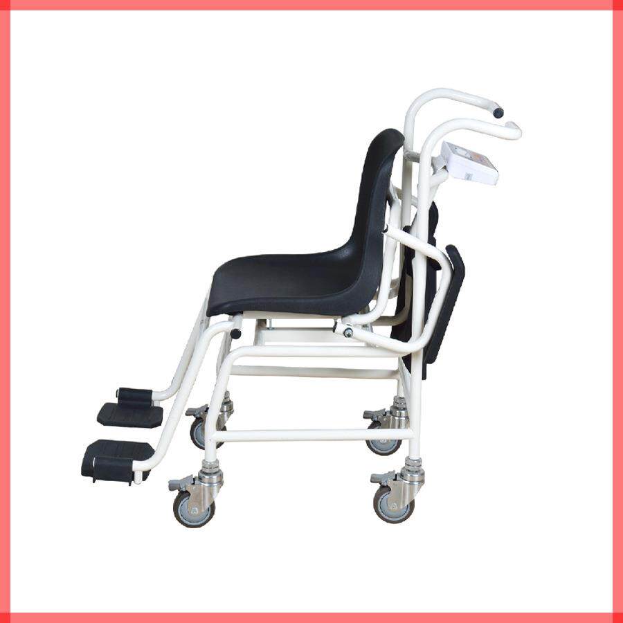 M501座椅式电子轮椅秤液晶显示台衡座椅款移动式轮椅秤