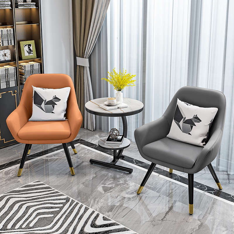 现代轻奢阳台茶桌椅小户型户外休闲茶几单人简约沙发边几椅子组合