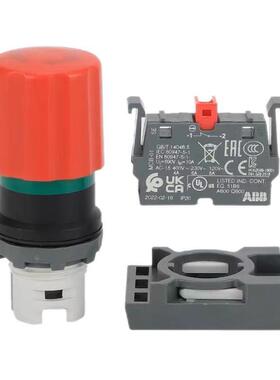 ABB转换按钮M3SS2-10R三档选择急停不带灯常开常闭部件开关