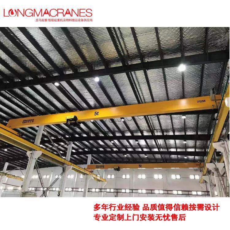 电动变频控制2.8吨欧式单梁起重机尼LDT单梁型行车吊车