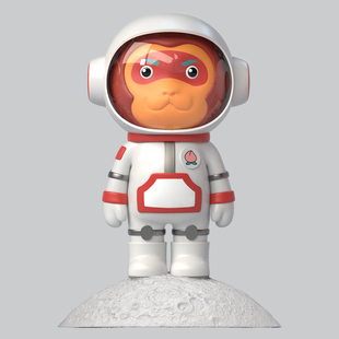 【限量999版】陈建周《七十二变悟空宇航员》亲签手办艺术摆件