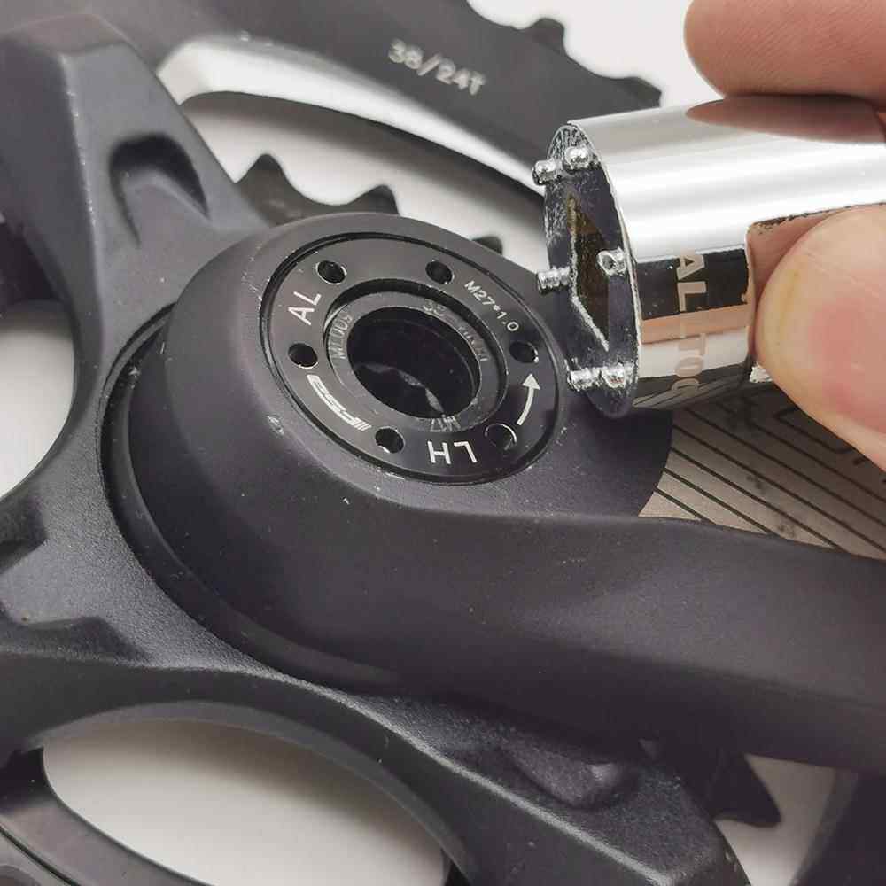 FOR FSA牙盘曲柄螺丝安装拆卸工具 M27自拔螺丝盖安装取出工具