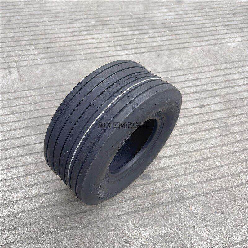 四轮沙滩车配件改装卡丁车万达轮胎 11X4.00-5直纹公路真空胎外胎