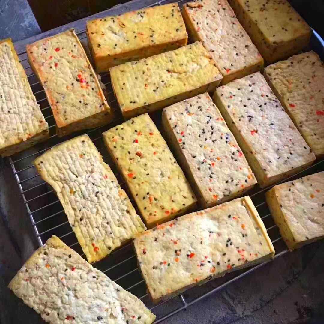 千岛湖美食杭州特产腊豆干黄豆制品豆干农家手工淳安辣豆干
