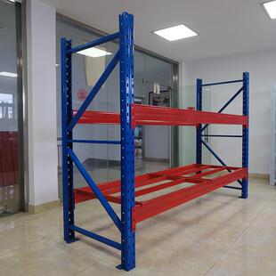 型货架立柱片重支撑杆厚承重货储架仓工187厂车间储加物钢制