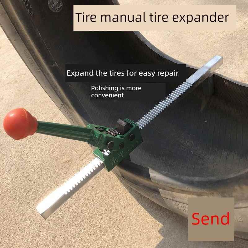 手动轮胎膨胀机轮胎膨胀工具轮胎修覆支架支撑轮胎膨胀机汽车轮胎