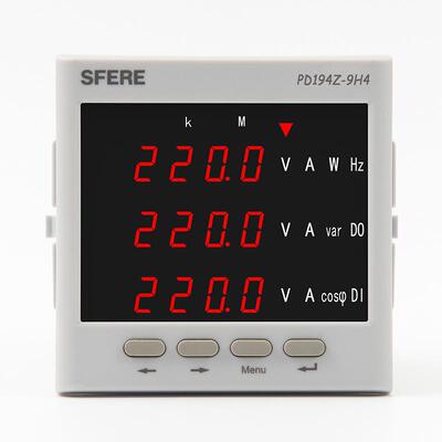 江苏斯菲尔电气PD194Z-9H4数字显示LED多功能谐波智能电表
