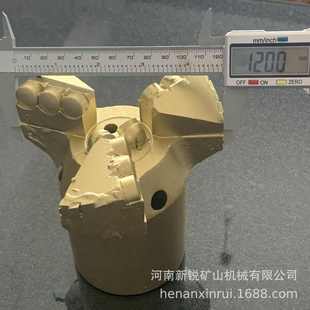 包邮 厂家热卖 PDC钻头120钻头复合片钻头 三翼金刚石钻头 探水钻头