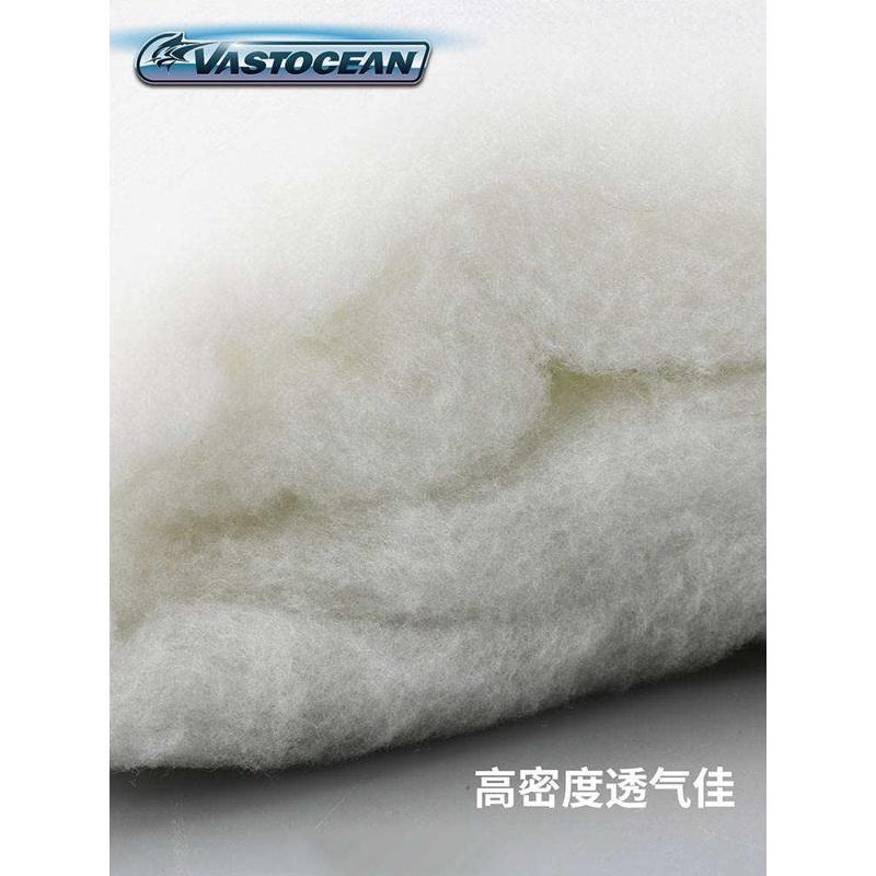 VASTOCEAN羊毛棉手撕棉过滤棉白棉鱼缸净水水族箱羊毛绒培菌海水