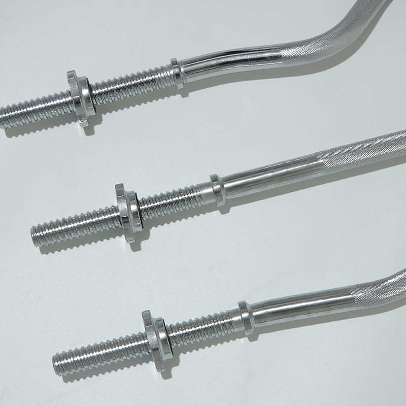 电镀杠铃杆奥杆多规格家用曲杆直杆哑铃杆深蹲举重健身训练杠铃杆